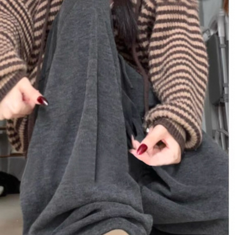 Wide Leg Pants with Elastic Waistband